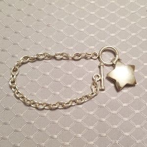 Sterling Silver Star Bracelet